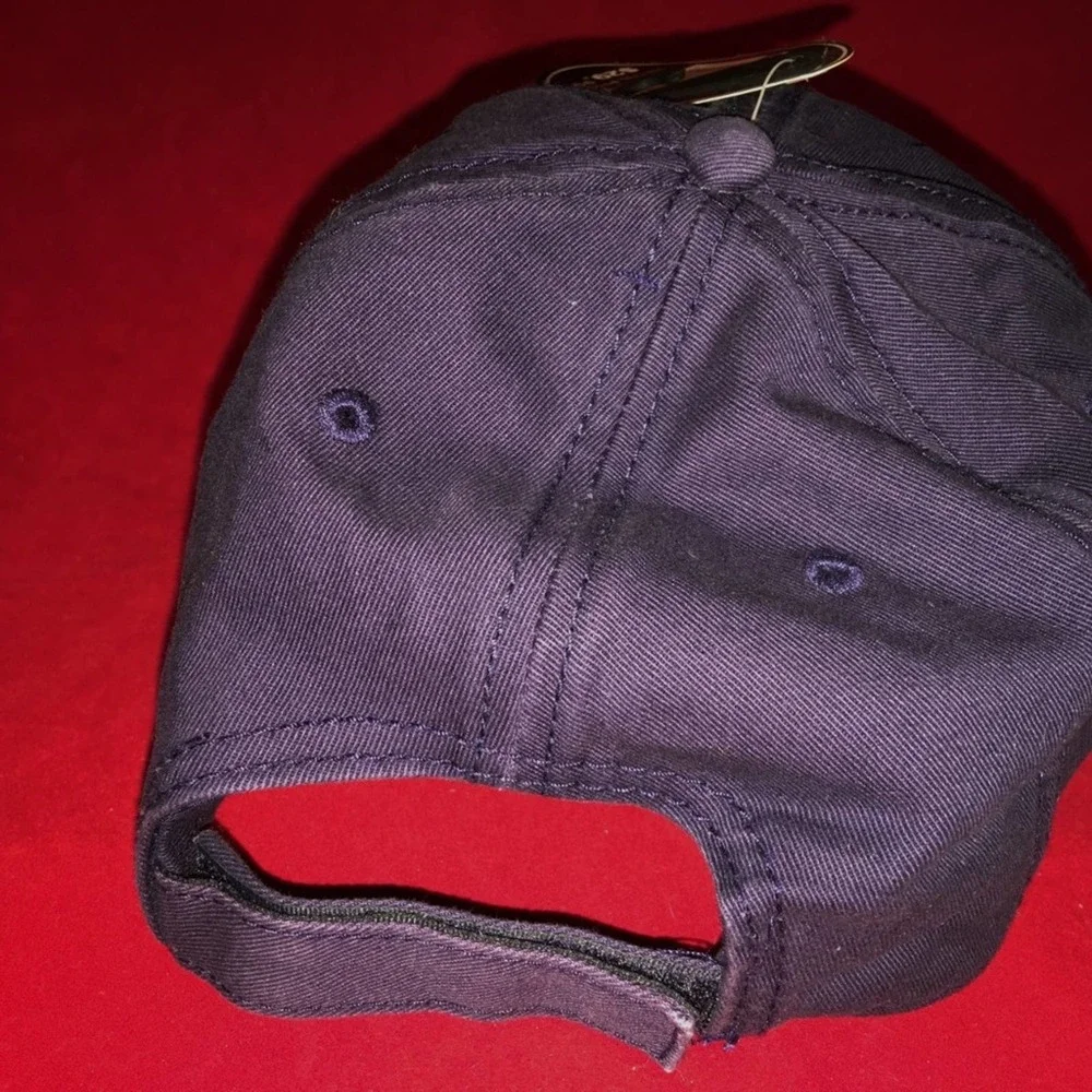 NEW~ Navy Blue Distressed  Ocean City Ball Cap Hat Unisex